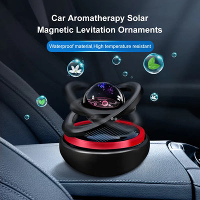 CarPurifier™ Solcellsdriven roterande aromaterapi prydnad för bil