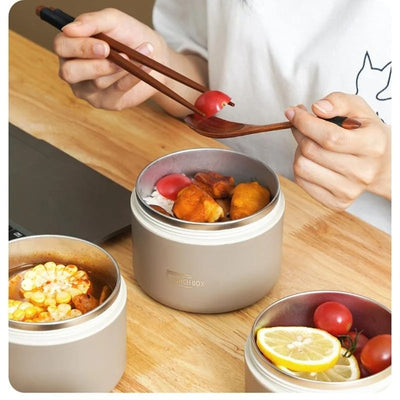 LunchBox™ Bärbar isolerad lunchbehållare
