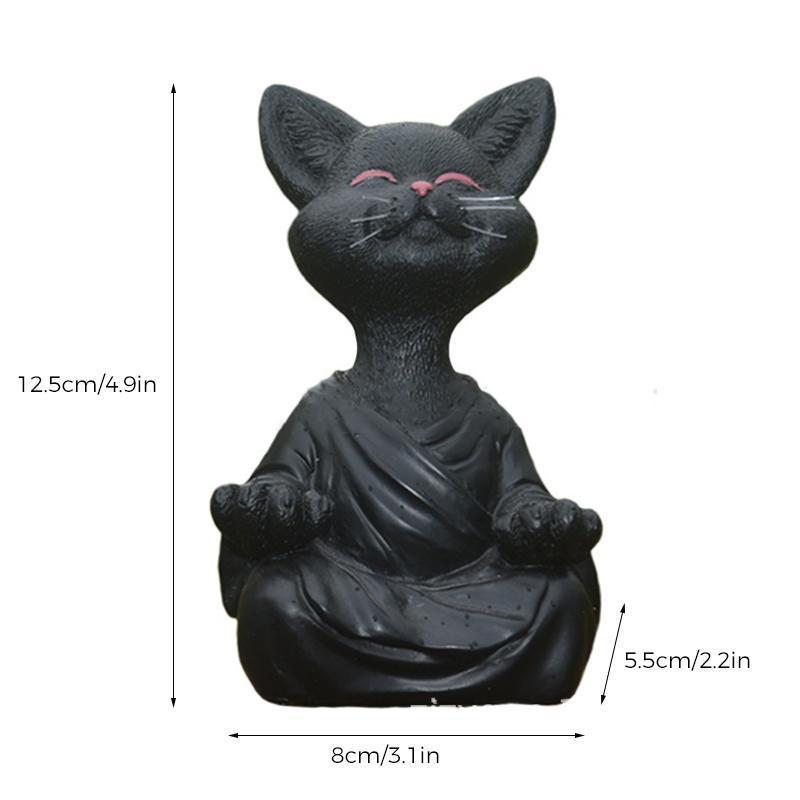 Idag 50% Rabatt | YogaStatue™ Mediterande Buddha katt