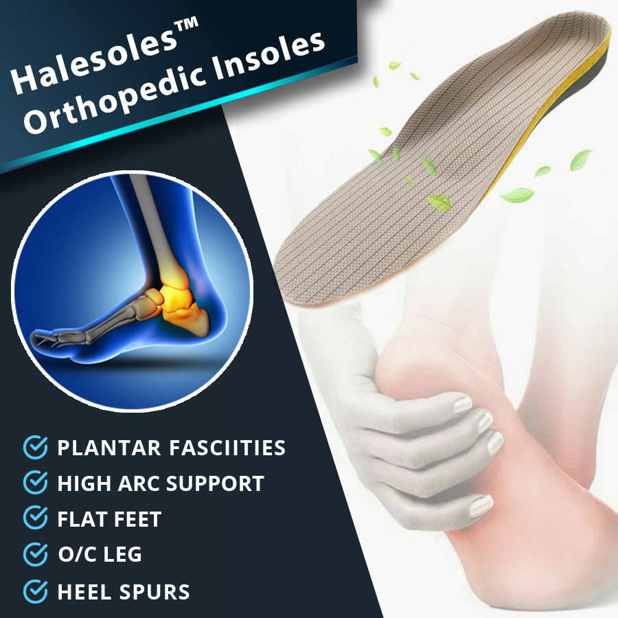 Halesole™ ortopediske innleggssåler | I dag 1+1 gratis