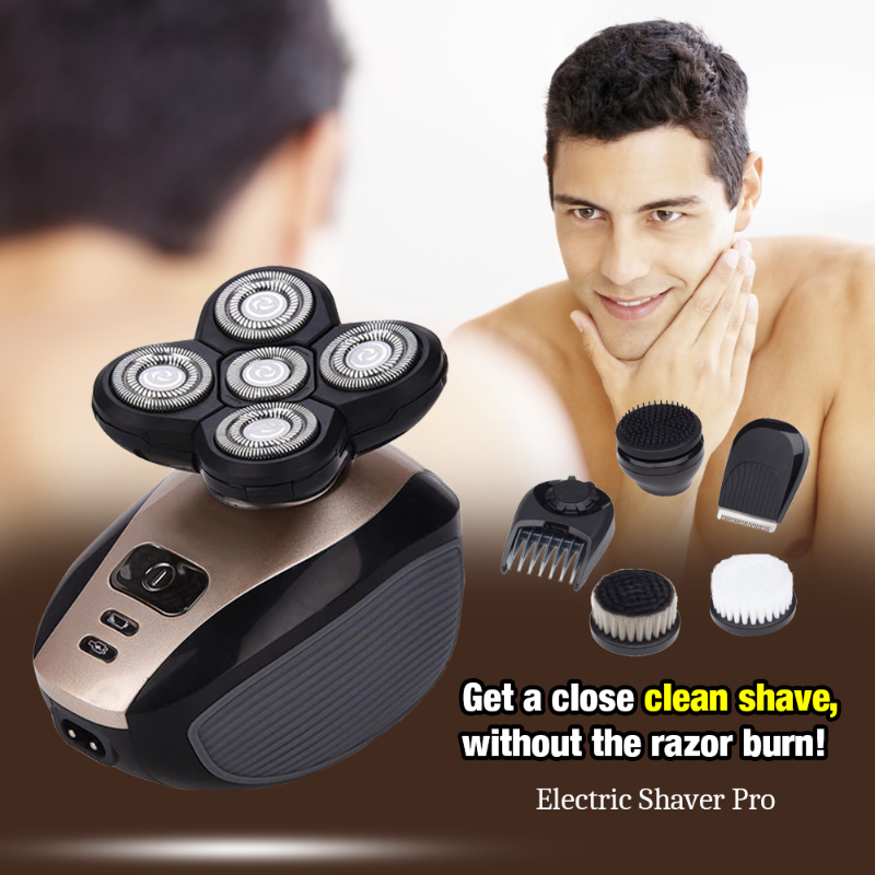 FlexShave™ 5 i 1 elektrisk rakapparat för män