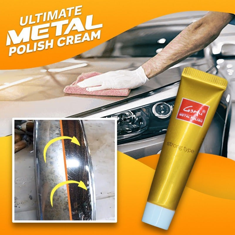 FinePolish™ Ultimate Metal Polishing Cream | Idag 2+2 Gratis