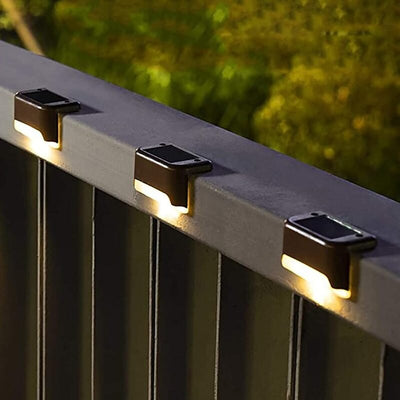 Luminator™ utomhus LED Solcell trappljus | Idag 2+2/4+4/6+6 Gratis!