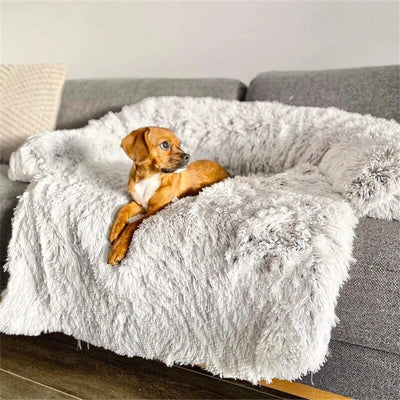 Fuzzy™ Hundesofateppe med glidelås