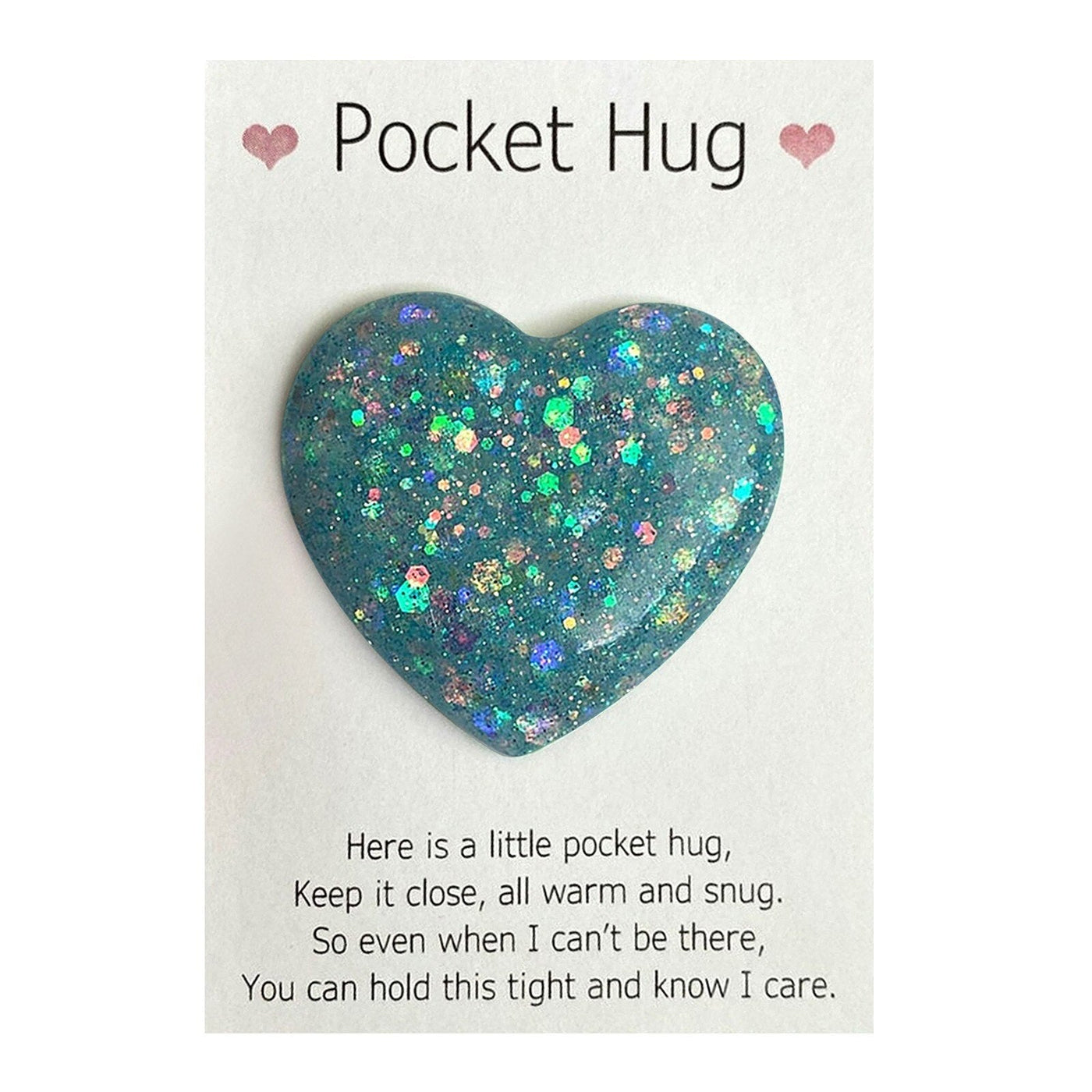 LovingHeart™ Pocket Hug Heart med kort | Idag 2+1 gratis