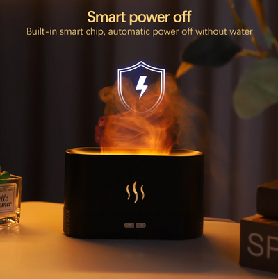 FlameFusion™ USB-luftfukter og aromaspreder