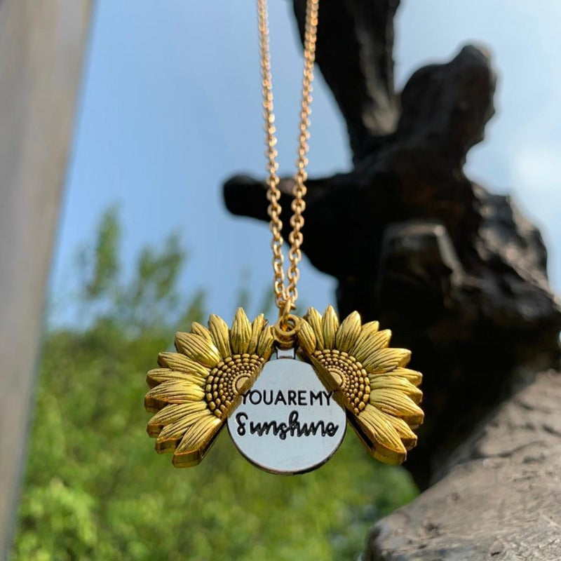 MySunflower™ You Are My Sunshine Necklace | Idag 50% Rabatt + Gratis Frakt!